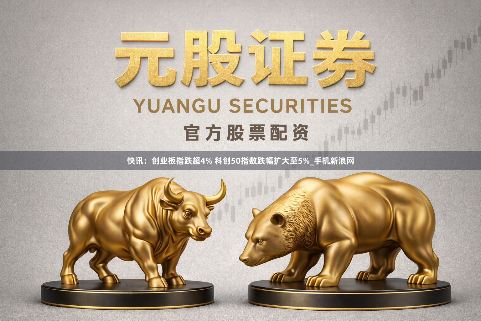 快讯：创业板指跌超4% 科创50指数跌幅扩大至5%_手机新浪网